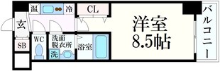 住吉駅 徒歩4分 2階の物件間取画像